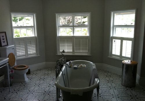 Bathroom Shutters in North Camp